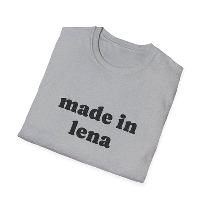 "Made in Lena" Unisex Softstyle T-Shirt - Casual Comfort for Every Occasion