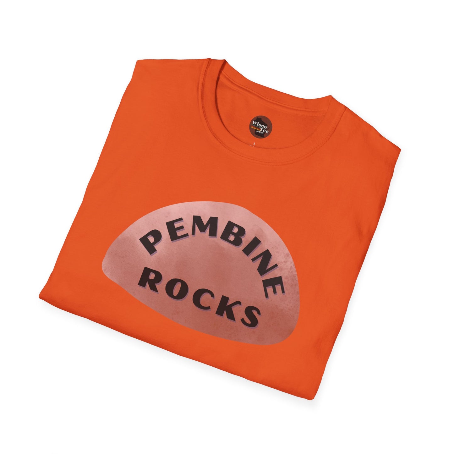 "PEMBINE ROCKS" Unisex Softstyle T-Shirt - Casual Comfort for Every Occasion