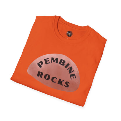 "PEMBINE ROCKS" Unisex Softstyle T-Shirt - Casual Comfort for Every Occasion