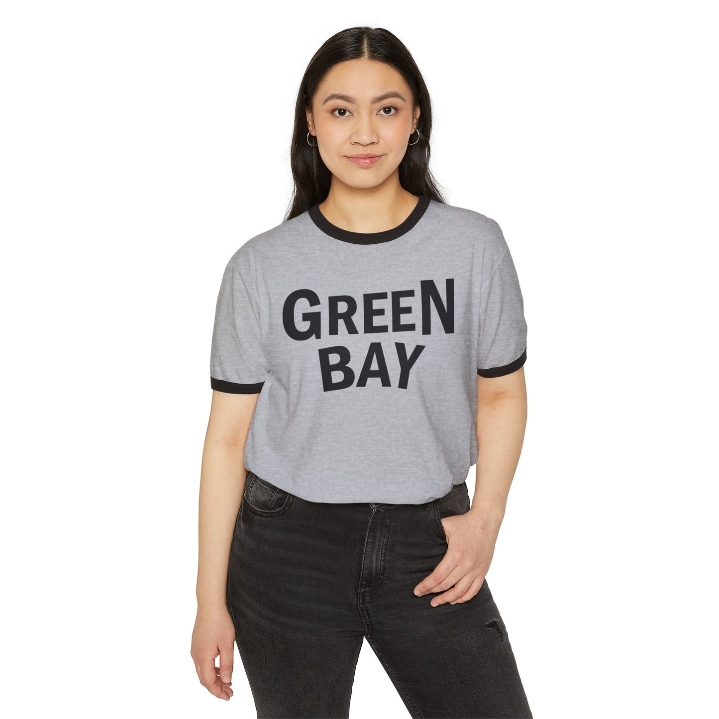 GREEN BAY - Unisex Cotton Ringer T-Shirt