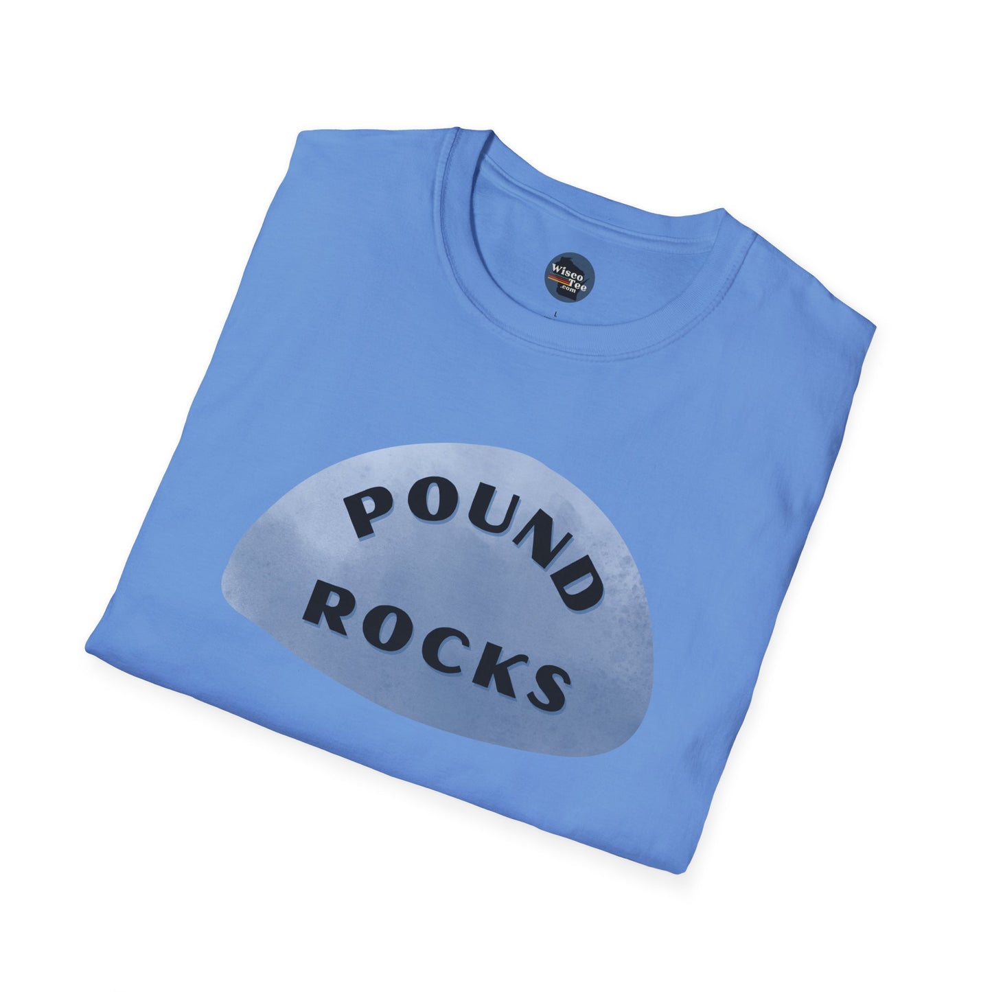 "POUND ROCKS" Unisex Softstyle T-Shirt - Casual Comfort for Every Occasion