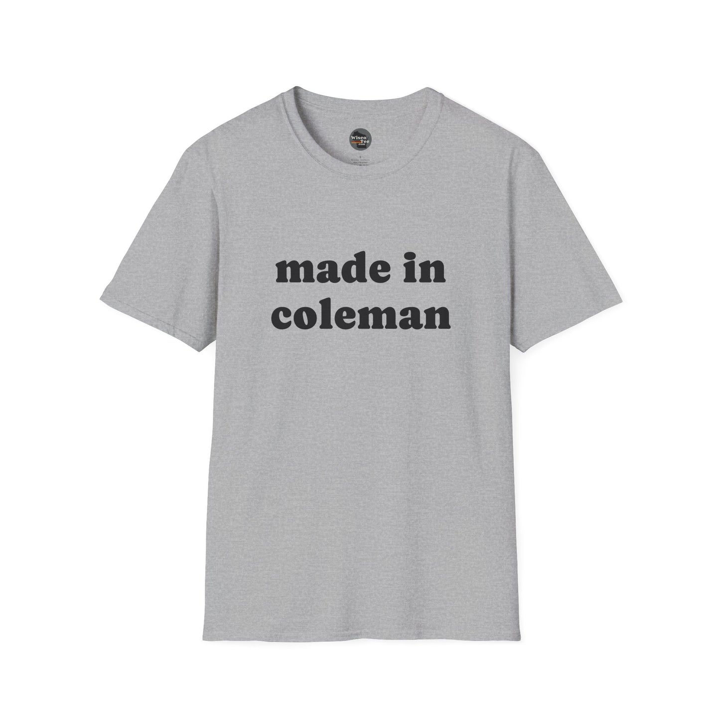 "Made in Coleman" Unisex Softstyle T-Shirt - Casual Comfort for Every Occasion