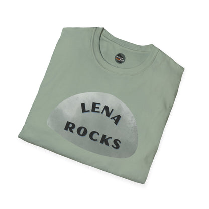 "LENA ROCKS" Unisex Softstyle T-Shirt - Casual Comfort for Every Occasion
