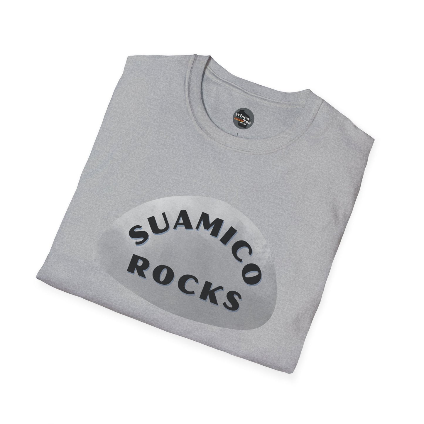 "SUAMICO ROCKS" Unisex Softstyle T-Shirt - Casual Comfort for Every Occasion
