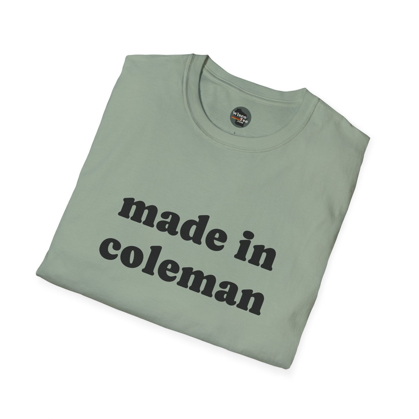 "Made in Coleman" Unisex Softstyle T-Shirt - Casual Comfort for Every Occasion