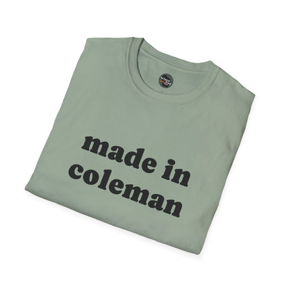 "Made in Coleman" Unisex Softstyle T-Shirt - Casual Comfort for Every Occasion