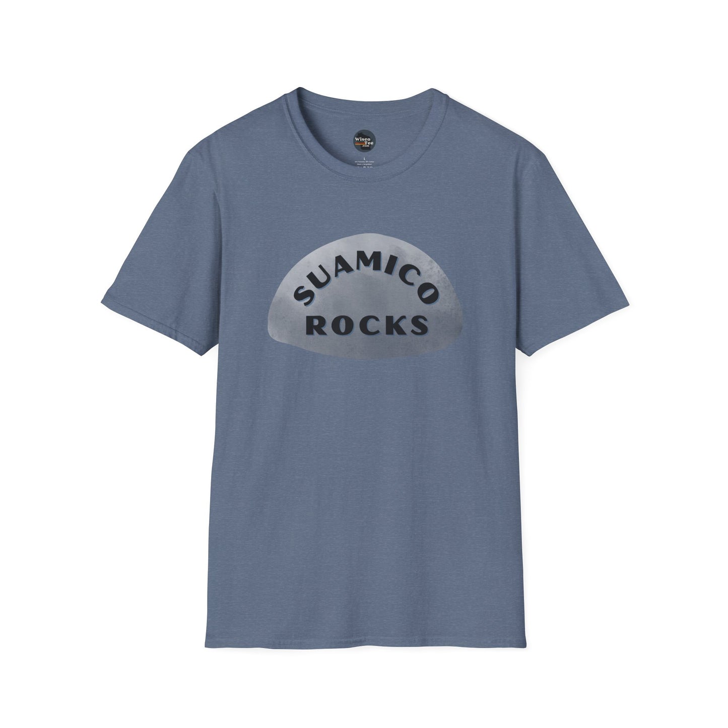 "SUAMICO ROCKS" Unisex Softstyle T-Shirt - Casual Comfort for Every Occasion