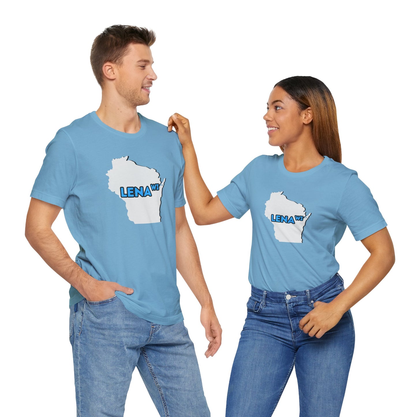 Lena WI - Wisconsin City Pride T-shirt - Beautifully Soft and Comfortable