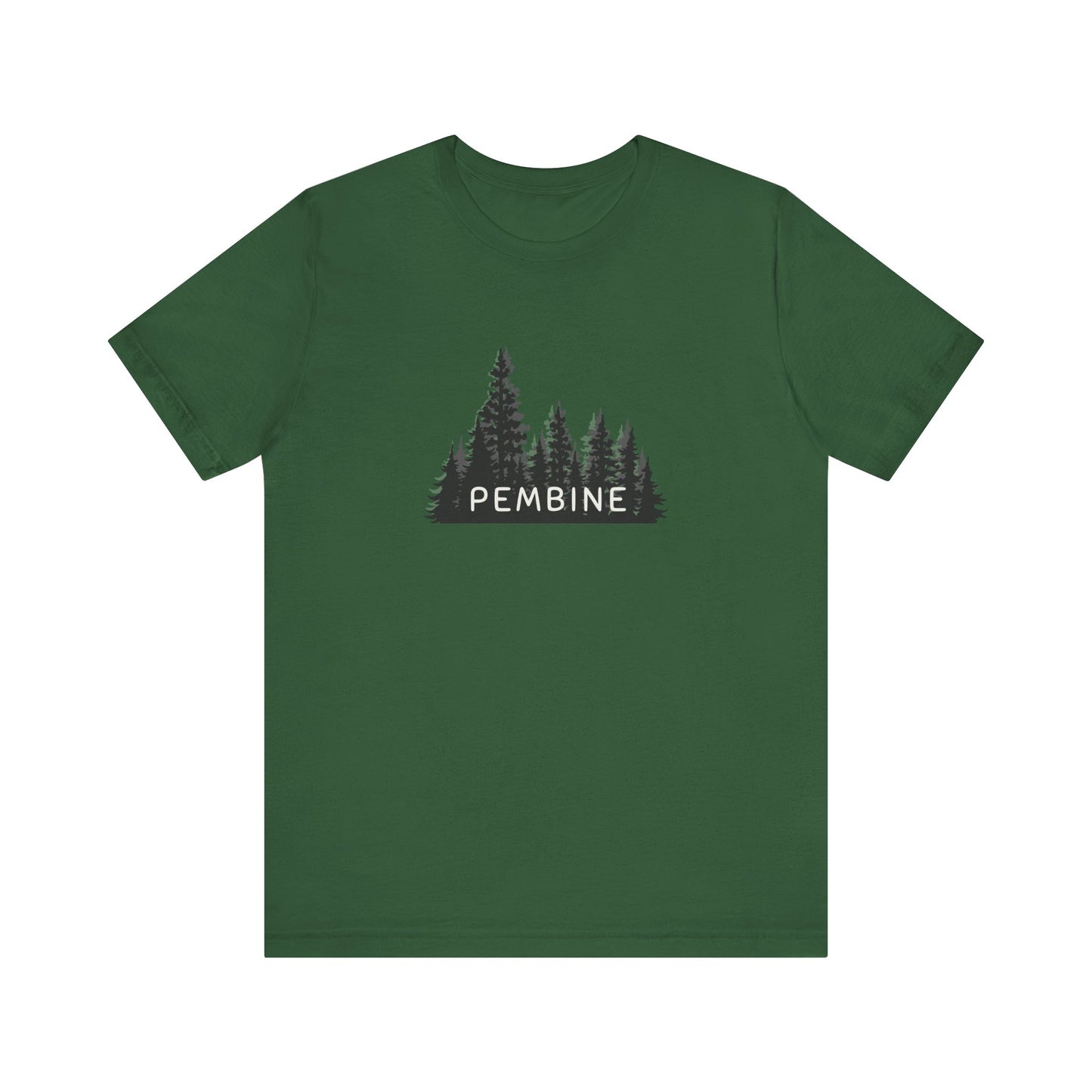 Pembine Forest Graphic Unisex Tee - Nature Inspired Short Sleeve Shirt