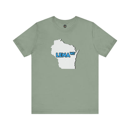 Lena WI - Wisconsin City Pride T-shirt - Beautifully Soft and Comfortable