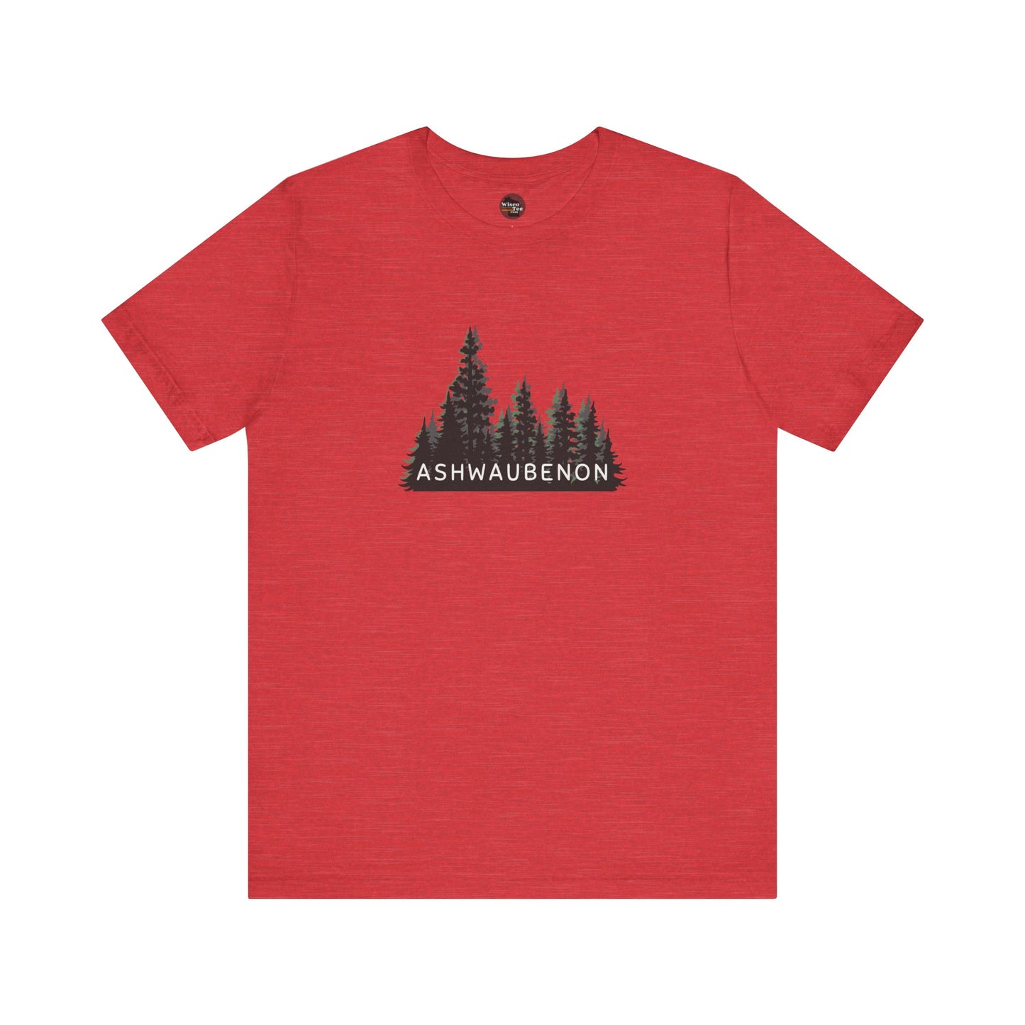 Ashwaubenon Forest Graphic Unisex Tee - Nature Inspired Short Sleeve Shirt