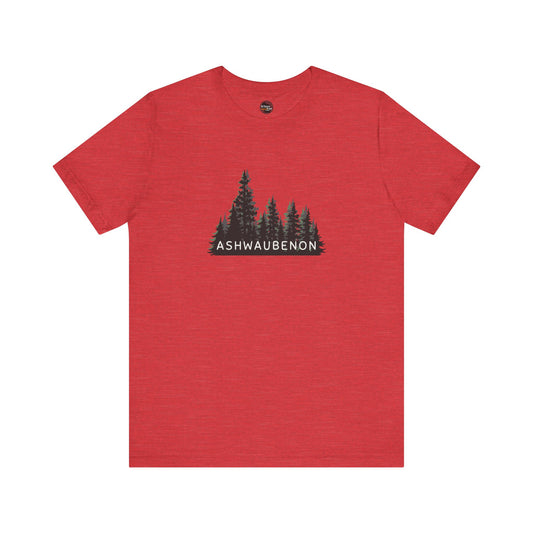 Ashwaubenon Forest Graphic Unisex Tee - Nature Inspired Short Sleeve Shirt