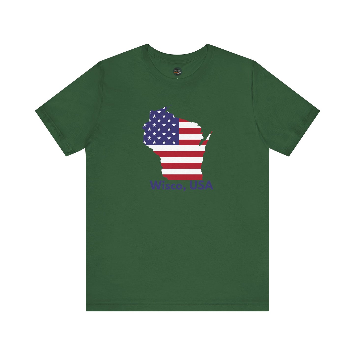 Wisco, USA - Wisconsin City Pride T-shirt - Beautifully Soft and Comfortable