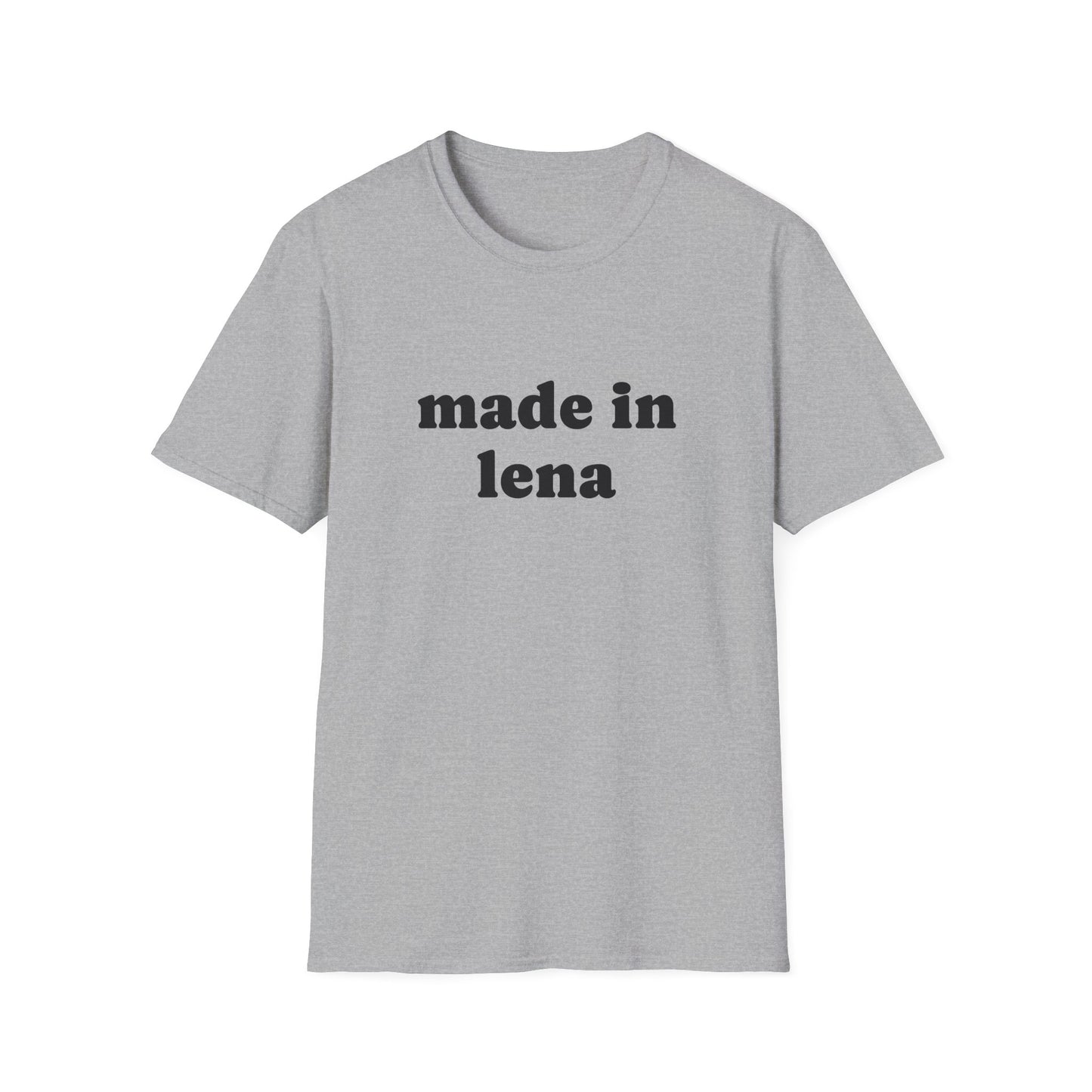 "Made in Lena" Unisex Softstyle T-Shirt - Casual Comfort for Every Occasion