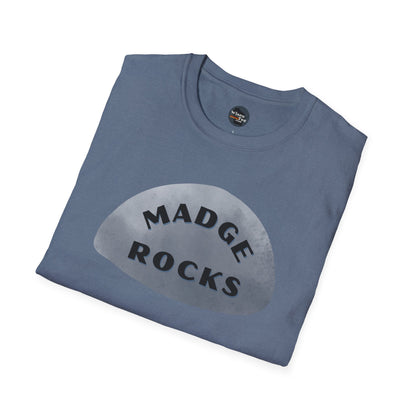 "MADGE ROCKS" Unisex Softstyle T-Shirt - Casual Comfort for Every Occasion