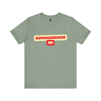 Ashwaubenon WI Tee Shirt - Soft & Comfortable Wisconsin Themed Shirts