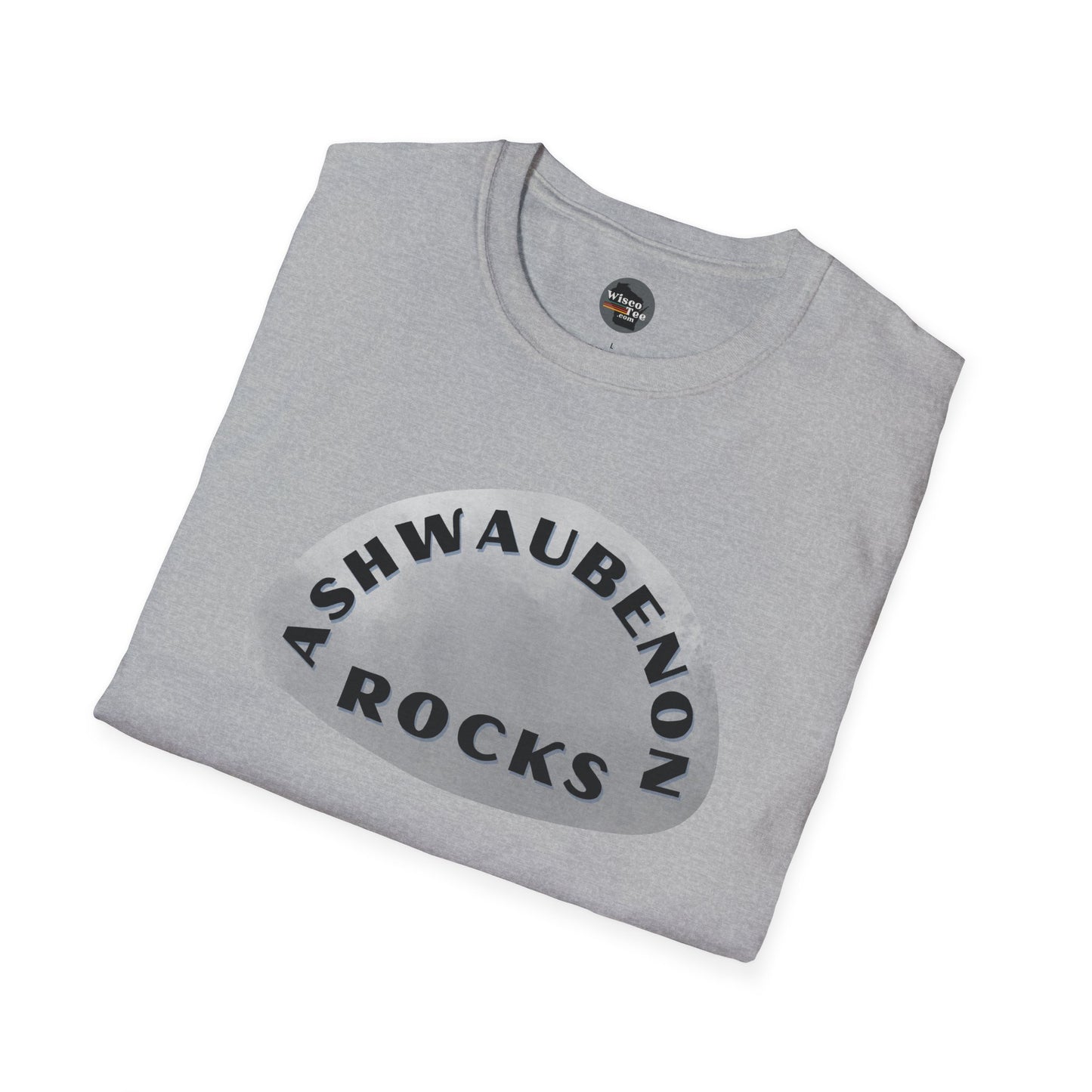 "ASHWAUBENON ROCKS" Unisex Softstyle T-Shirt - Casual Comfort for Every Occasion