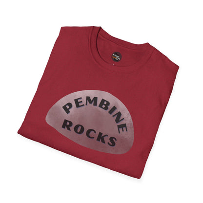 "PEMBINE ROCKS" Unisex Softstyle T-Shirt - Casual Comfort for Every Occasion