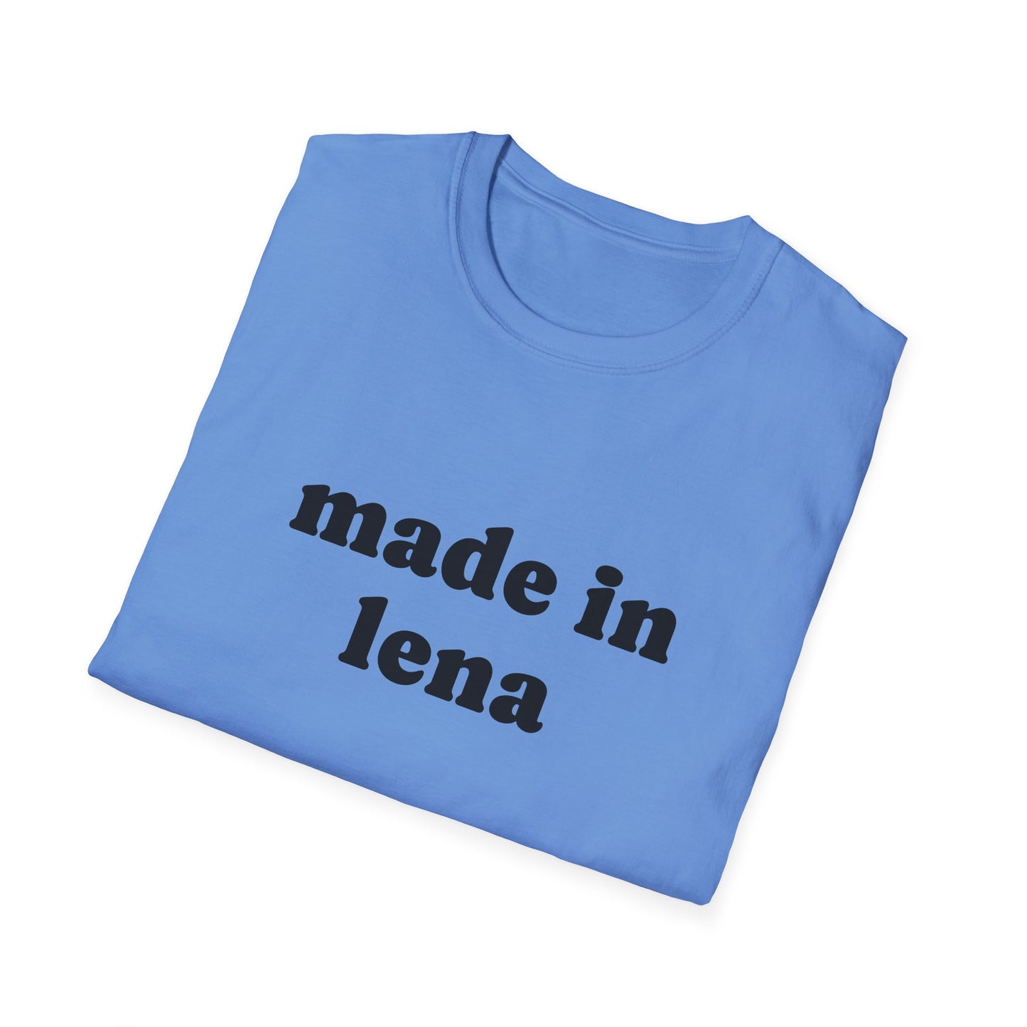 "Made in Lena" Unisex Softstyle T-Shirt - Casual Comfort for Every Occasion