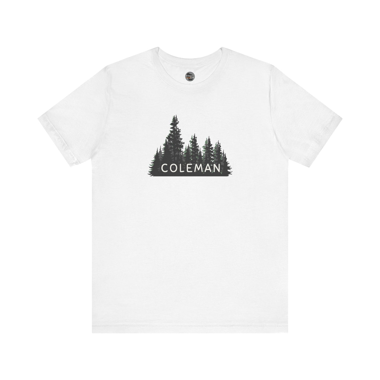 Coleman Forest Graphic Unisex Tee - Nature Inspired Short Sleeve Shirt