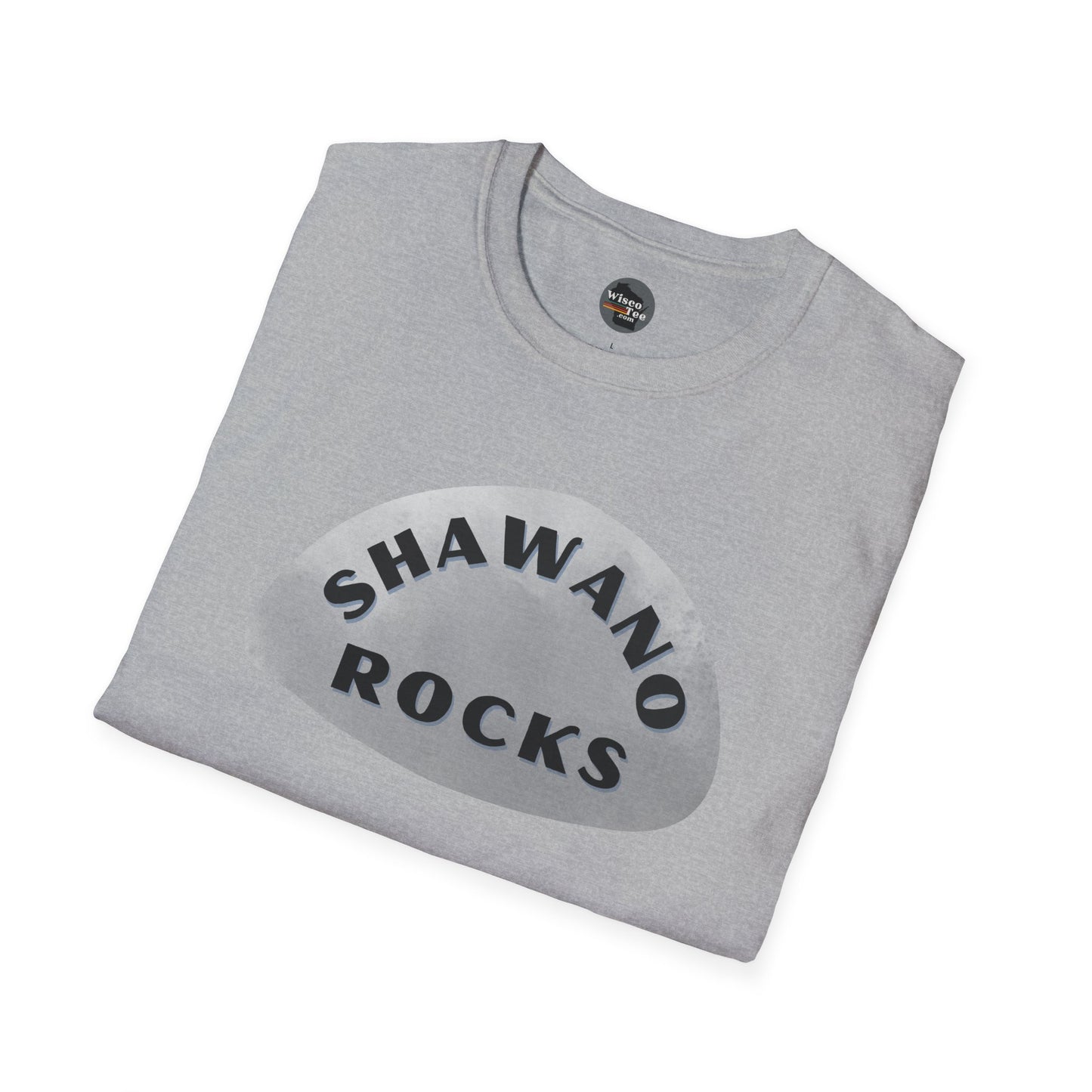 "SHAWANO ROCKS" Unisex Softstyle T-Shirt - Casual Comfort for Every Occasion