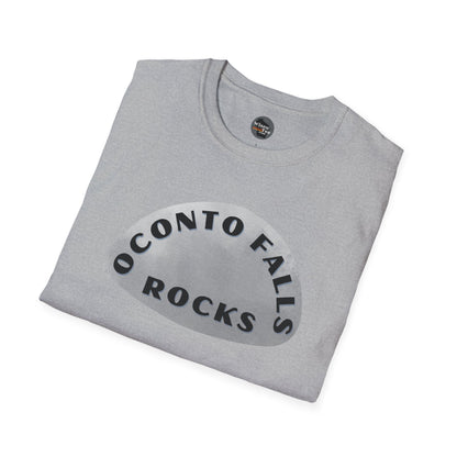 "OCONTO FALLS ROCKS" Unisex Softstyle T-Shirt - Casual Comfort for Every Occasion