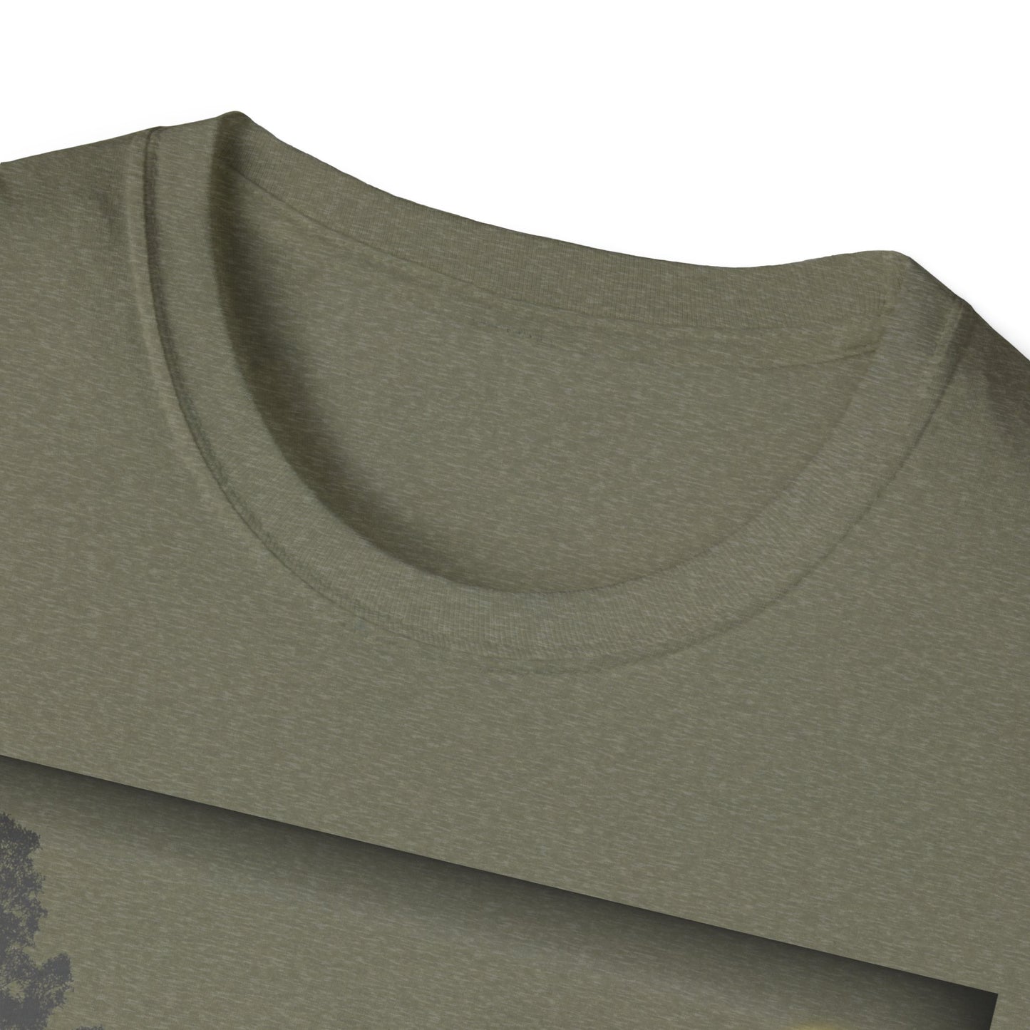 Long Lake Sun Scene - Unisex Softstyle T-Shirt - Casual Comfort for Every Occasion