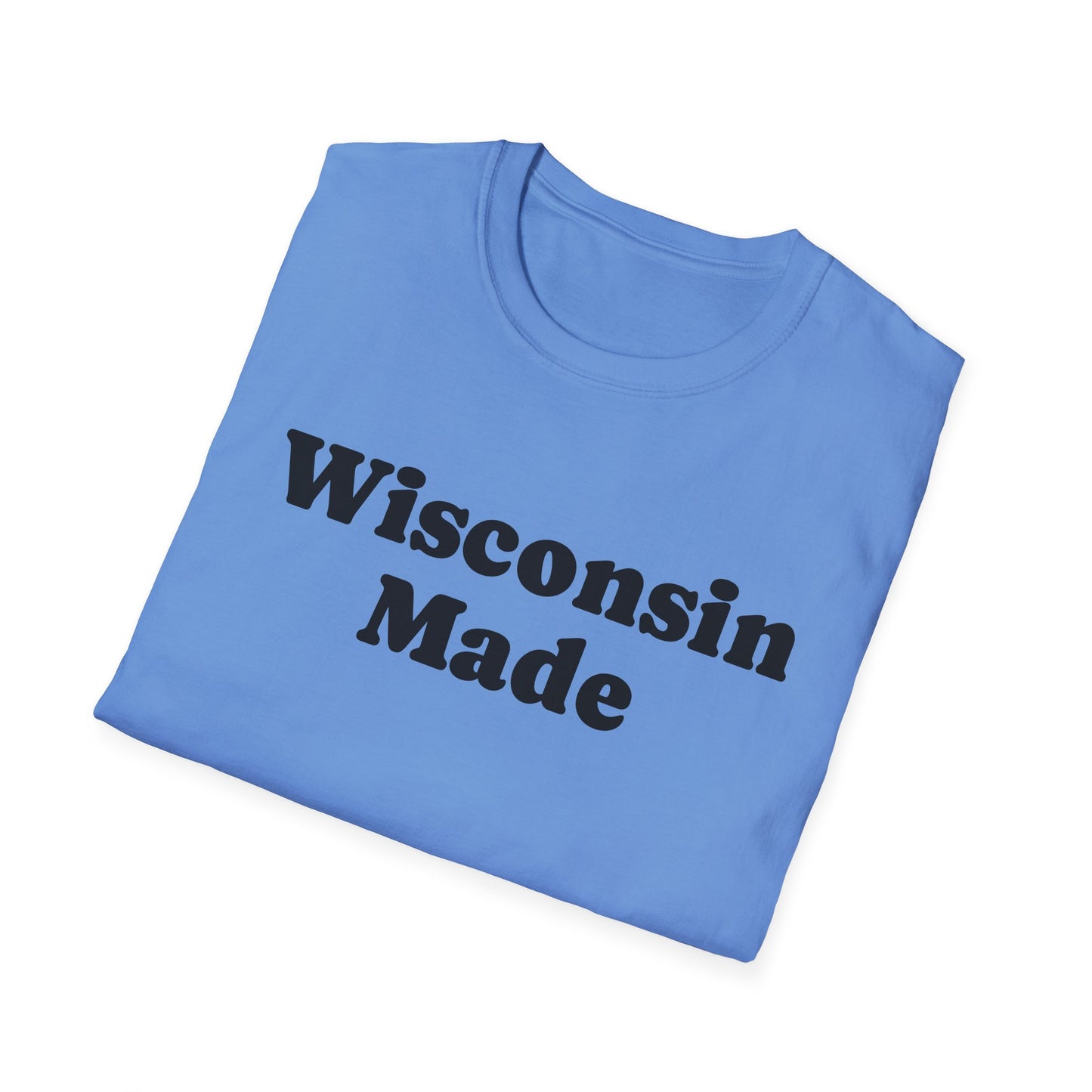 "Wisconsin Made" Unisex Softstyle T-Shirt - Casual Comfort for Every Occasion