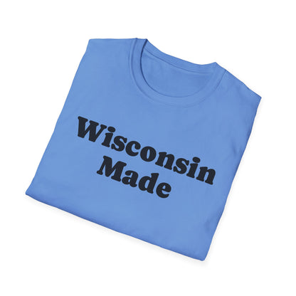 "Wisconsin Made" Unisex Softstyle T-Shirt - Casual Comfort for Every Occasion