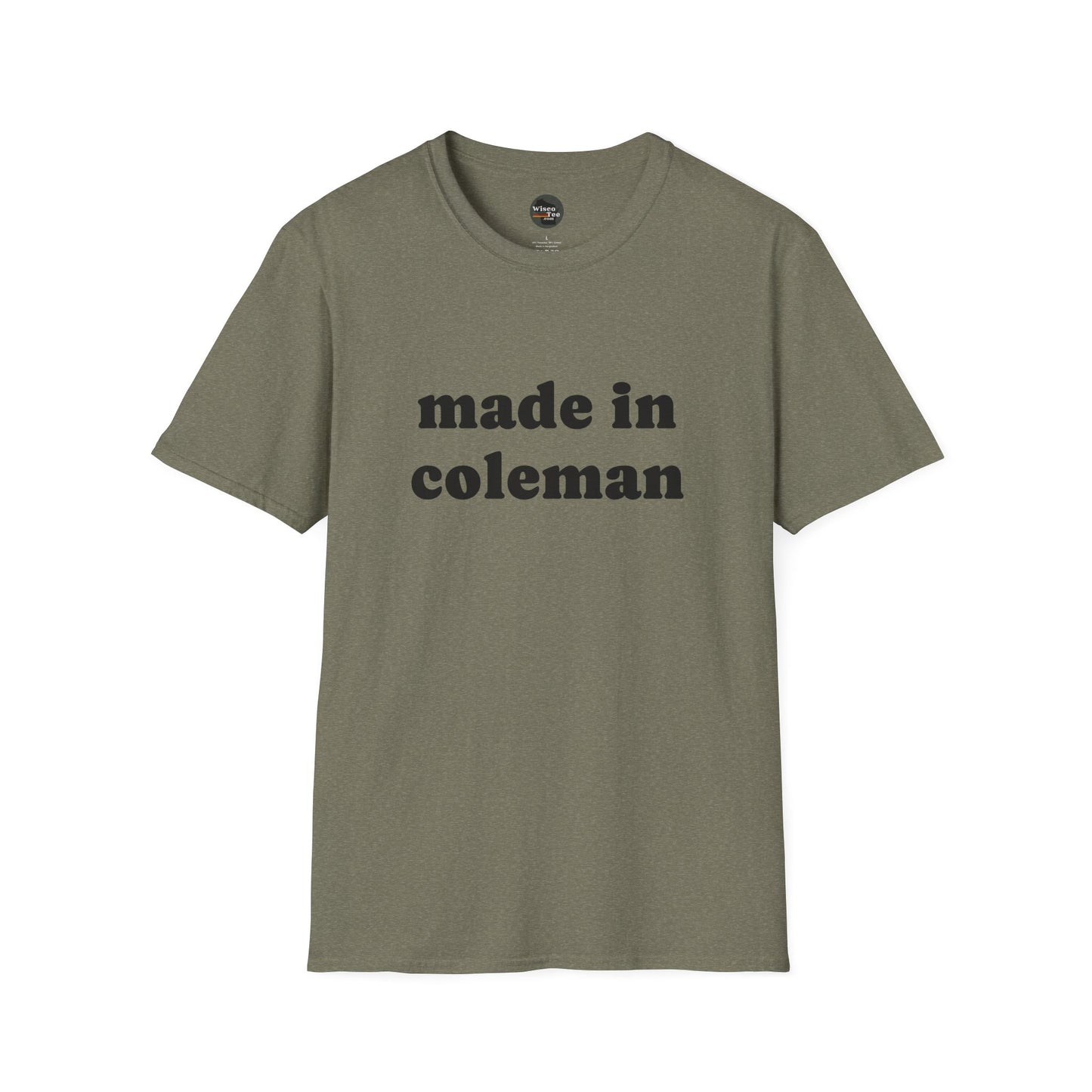 "Made in Coleman" Unisex Softstyle T-Shirt - Casual Comfort for Every Occasion