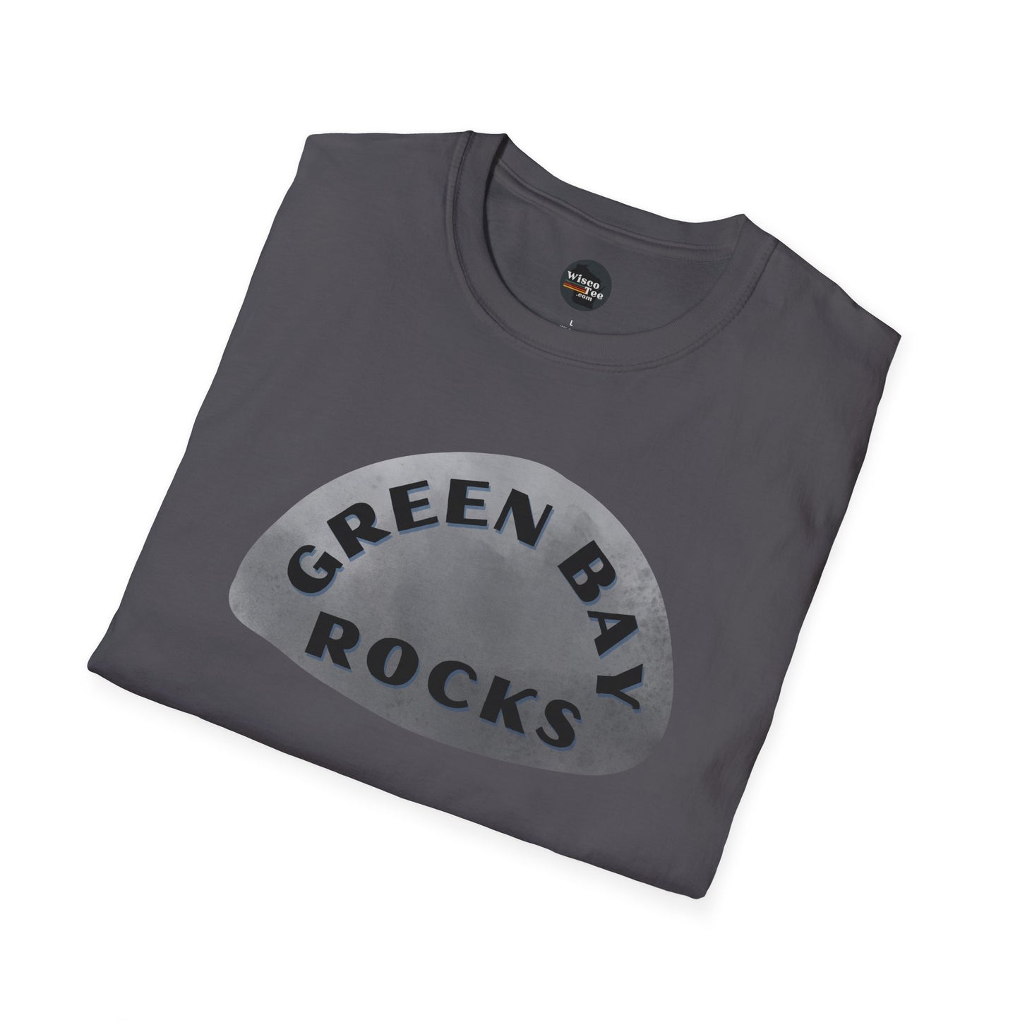 "GREEN BAY ROCKS" Unisex Softstyle T-Shirt - Casual Comfort for Every Occasion