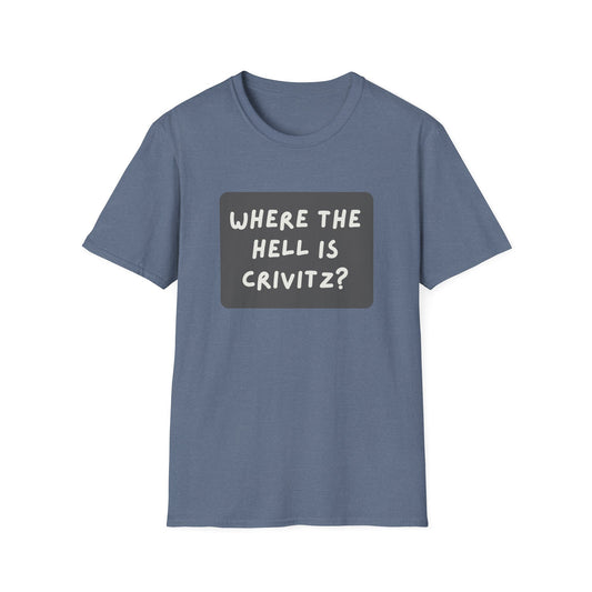 "Where the Hell is Crivitz" Unisex Softstyle T-Shirt - Casual Comfort for Every Occasion