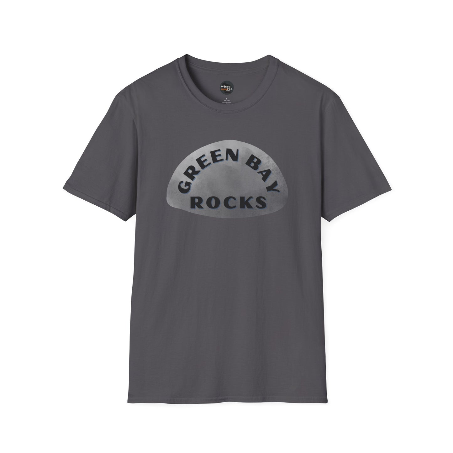"GREEN BAY ROCKS" Unisex Softstyle T-Shirt - Casual Comfort for Every Occasion