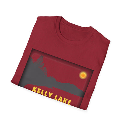 Kelly Lake Sun Scene - Unisex Softstyle T-Shirt - Casual Comfort for Every Occasion