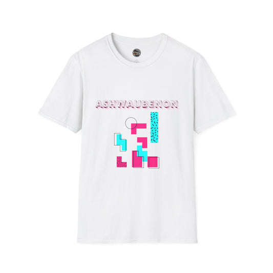 Ashwaubenon Retro 80s Unisex Softstyle T-Shirt - Casual Comfort for Every Occasion