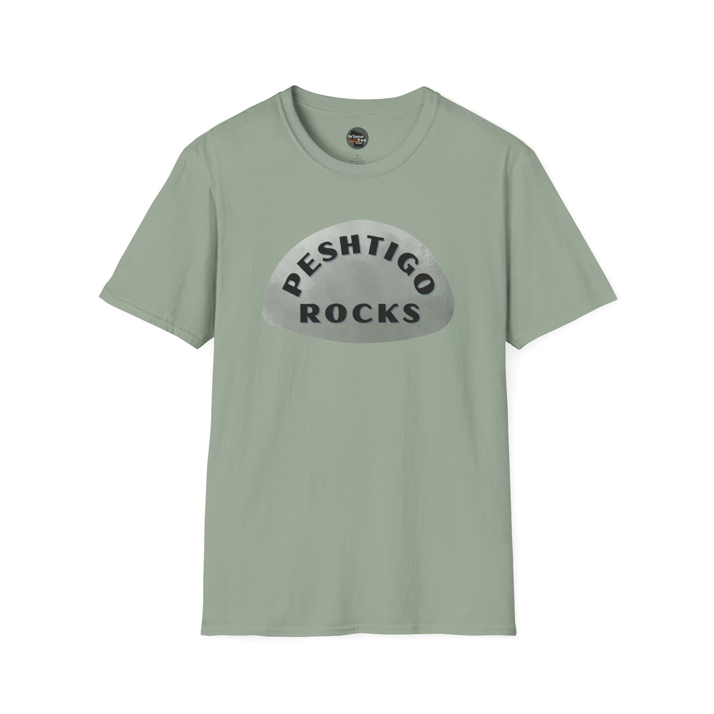 "PESHTIGO ROCKS" Unisex Softstyle T-Shirt - Casual Comfort for Every Occasion