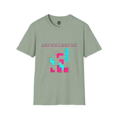 Ashwaubenon Retro 80s Unisex Softstyle T-Shirt - Casual Comfort for Every Occasion
