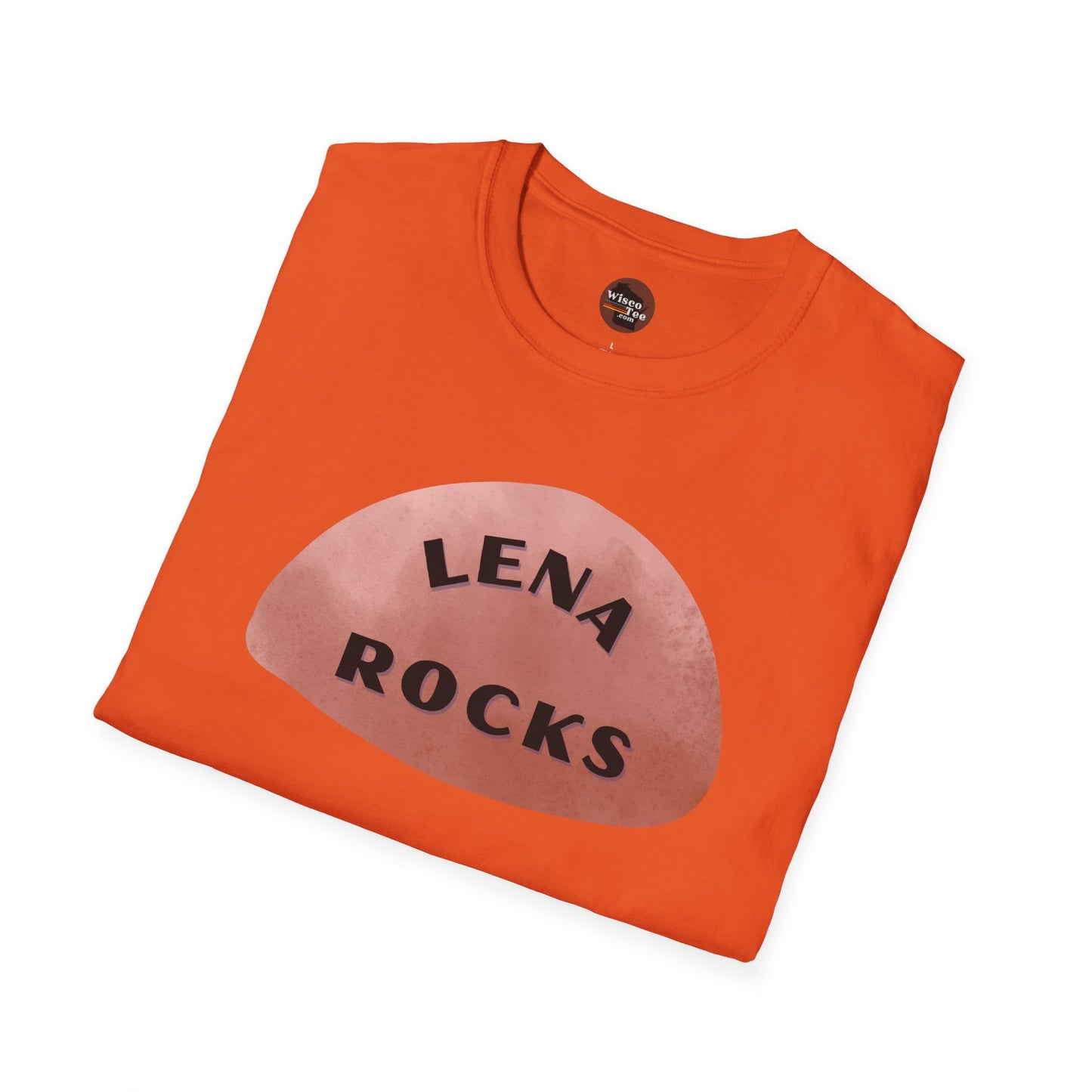 "LENA ROCKS" Unisex Softstyle T-Shirt - Casual Comfort for Every Occasion