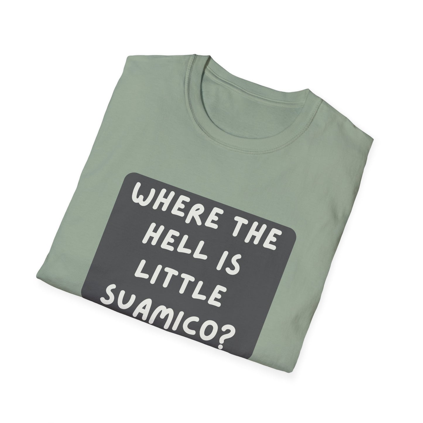 "Where the Hell is Little Suamico" Unisex Softstyle T-Shirt - Casual Comfort for Every Occasion