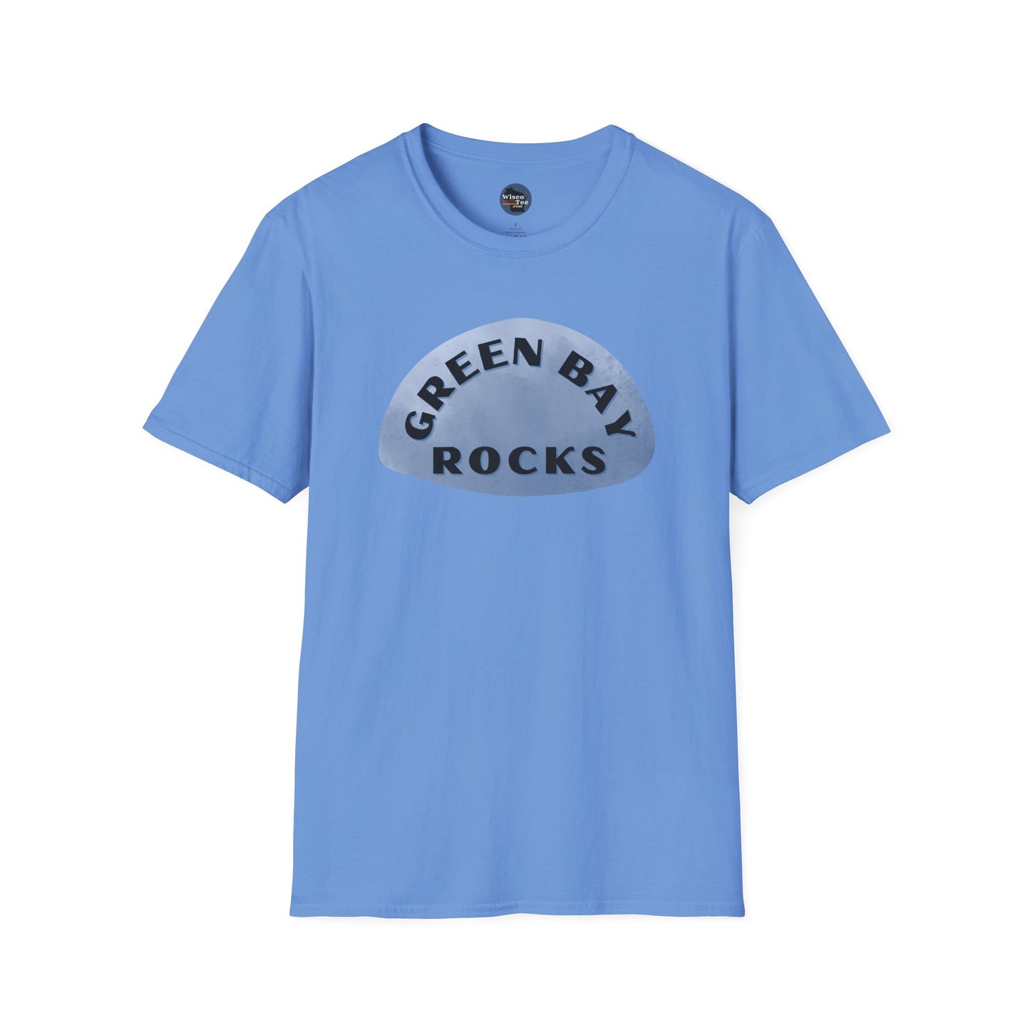 "GREEN BAY ROCKS" Unisex Softstyle T-Shirt - Casual Comfort for Every Occasion