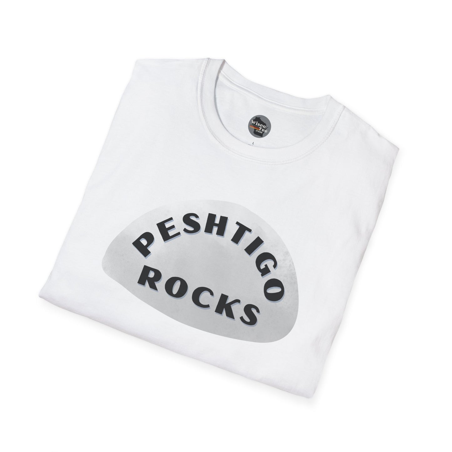 "PESHTIGO ROCKS" Unisex Softstyle T-Shirt - Casual Comfort for Every Occasion