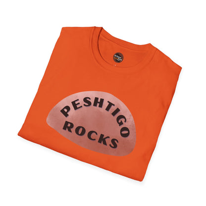 "PESHTIGO ROCKS" Unisex Softstyle T-Shirt - Casual Comfort for Every Occasion