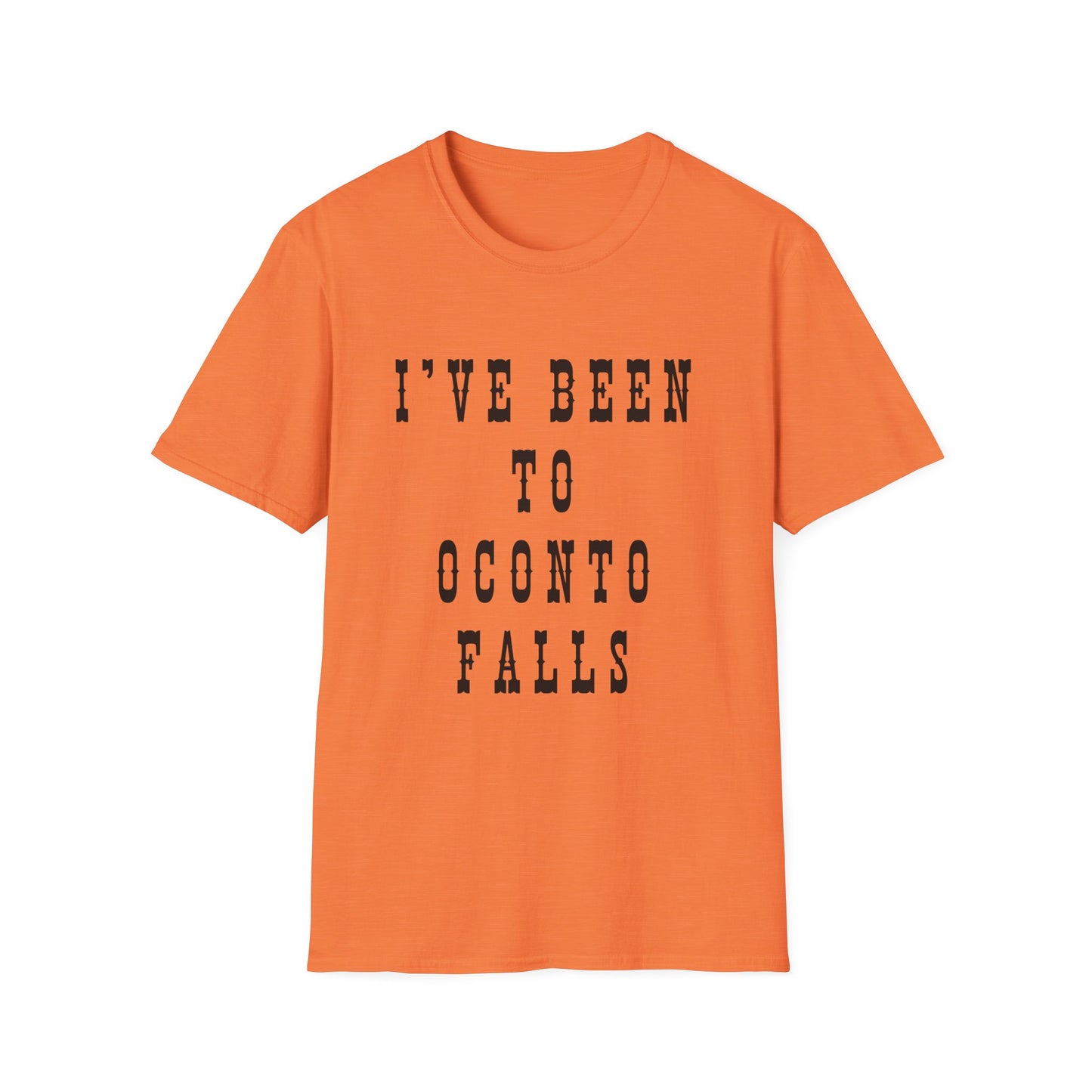 I've Been to Oconto Falls - Unisex Softstyle T-Shirt - Casual Travel Tee