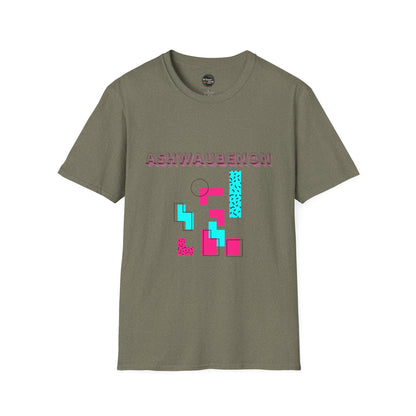 Ashwaubenon Retro 80s Unisex Softstyle T-Shirt - Casual Comfort for Every Occasion