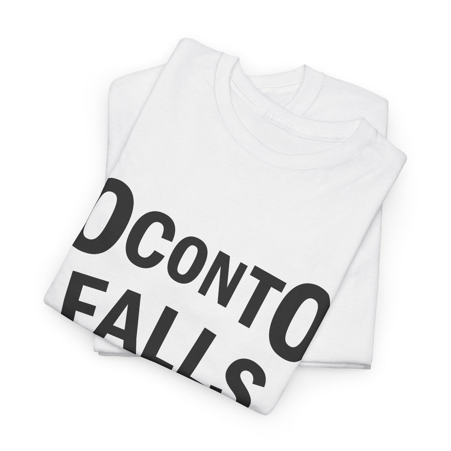 Oconto Falls Unisex Cotton Tee - Casual Comfort for Every Occasion