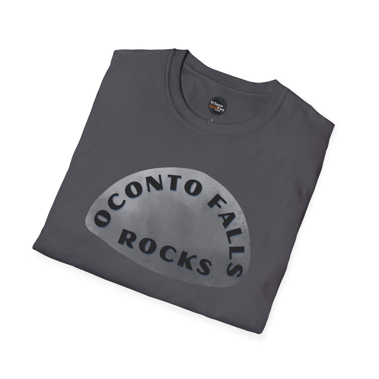 "OCONTO FALLS ROCKS" Unisex Softstyle T-Shirt - Casual Comfort for Every Occasion