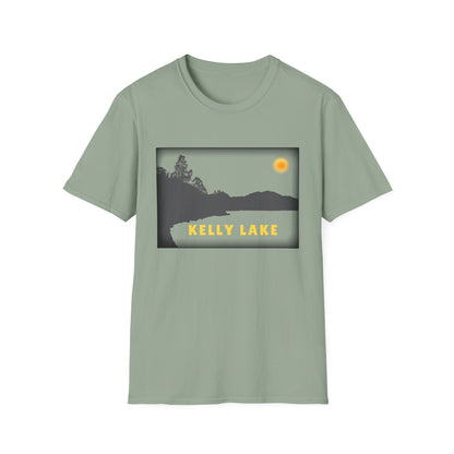 Kelly Lake Sun Scene - Unisex Softstyle T-Shirt - Casual Comfort for Every Occasion