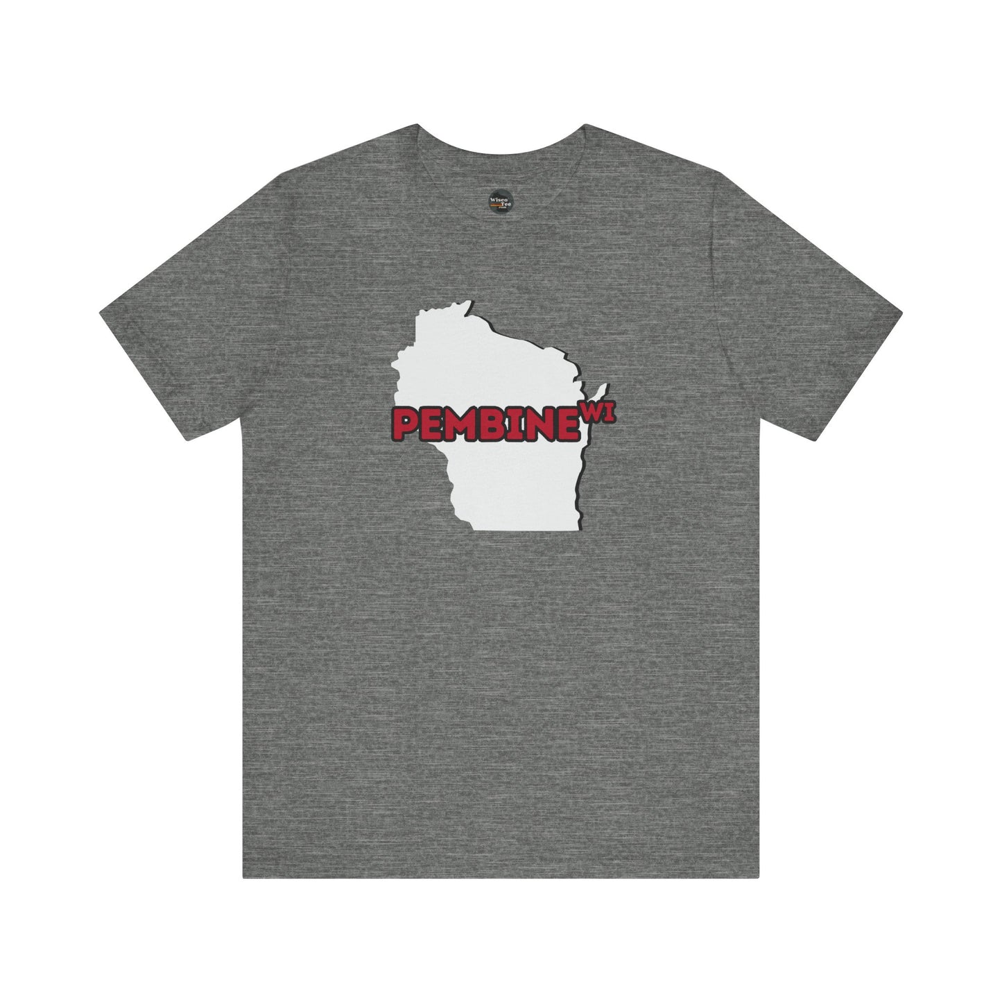 Pembine WI - Wisconsin City Pride T-shirt - Beautifully Soft and Comfortable
