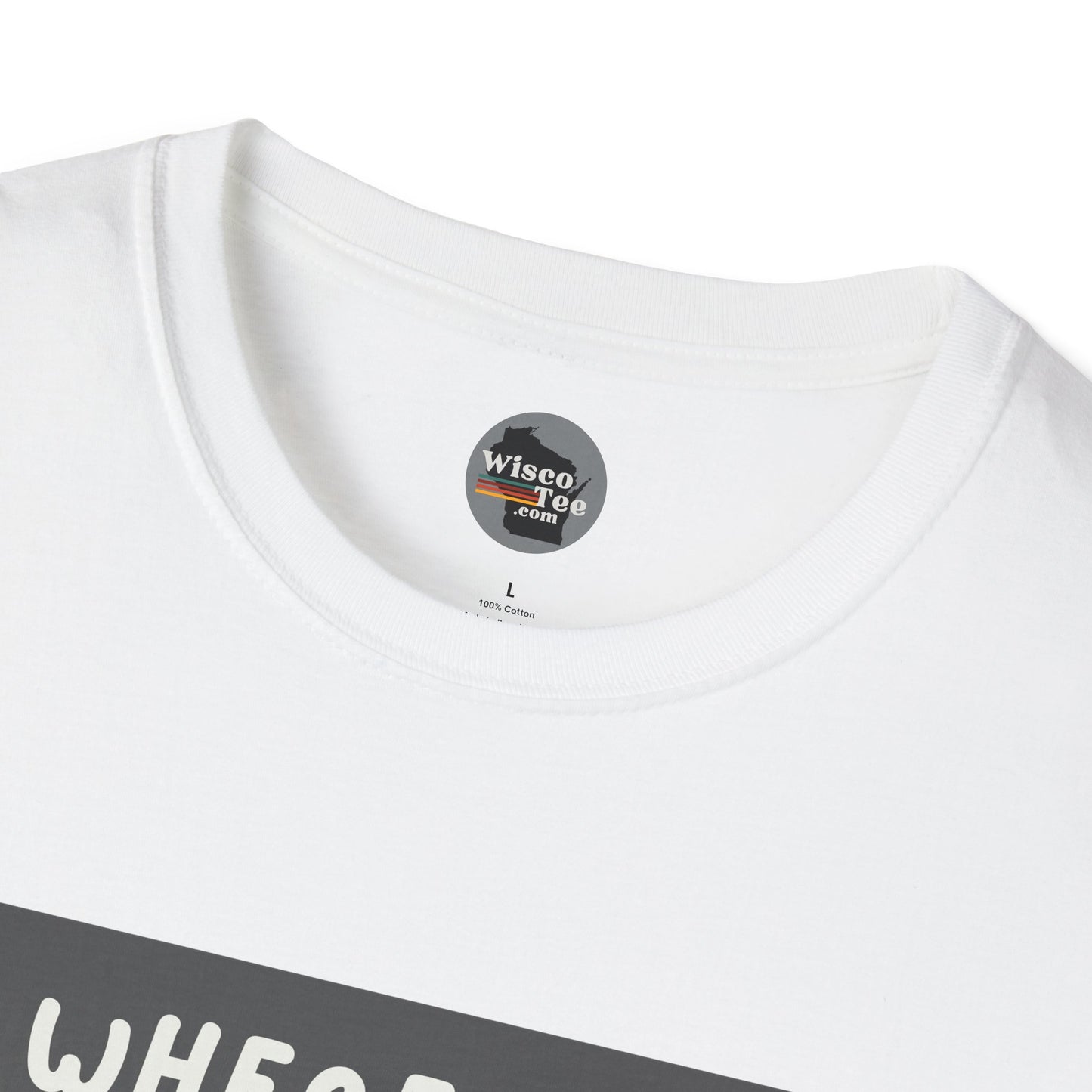 "Where the Hell is Ashwaubenon" Unisex Softstyle T-Shirt - Casual Comfort for Every Occasion
