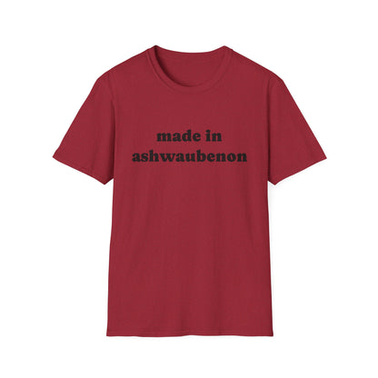 "Made in Ashwaubenon" Unisex Softstyle T-Shirt - Casual Comfort for Every Occasion